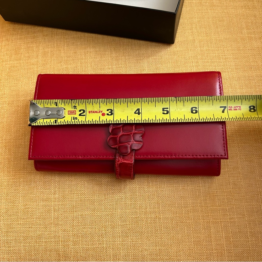 Furla Bloom Wallet Red Leather - Picture 13 of 14